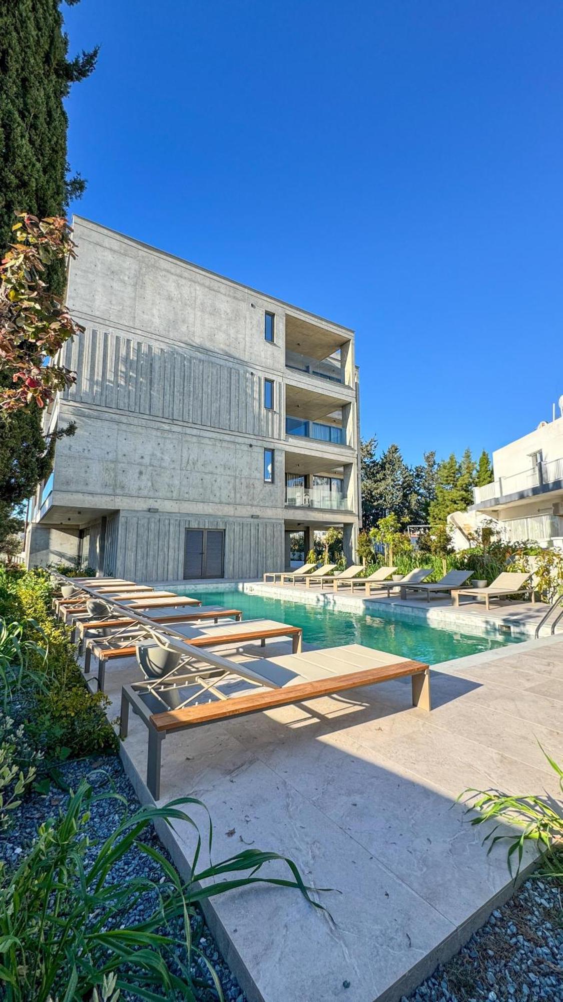 Malberry Park 202 - Modern 2 Bedroom With Pool, Gym, Jaccuzi Pafos
